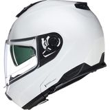 Nolan N100-6 Classıco 305 Çene Açılır Kask Metal Beyaz - XL - Çok Renkli