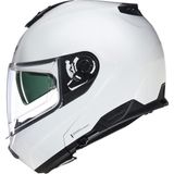 Nolan N100.6 Classico Çeneden Açılır Kask (305 - Metal Beyaz) - XL