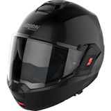 Nolan N120.1 Classico Çenesi Arkaya Açılır Kask (Parlak Siyah - 301) - Standart - Renkli