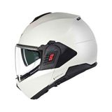 Nolan N120-1 Classico Nobile 320 Çene Açılır Kask - Beyaz