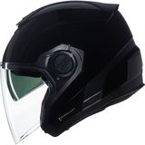 Nolan N40.5 Classico Güneş Vizörlü Açık Kask (301 - Parlak Siyah)