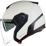 Nolan N40.5 Classico Güneş Vizörlü Açık Kask (305 - Beyaz)