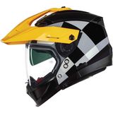 Nolan N70-2 x 06 Ruvido 341 Çene Çıkarılabilir Kask - Siyah