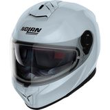 Nolan N80-8 Classıc N-Com 006 Gri Kapalı Motosiklet Kaskı