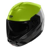Nolan N90-3 06 Verniciatura Speciale 341 Çene Açılır Motosiklet Kaskı Siyah Yeşil XL