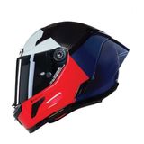 Nolan X-804 Rs Blocco 348 Karbon Kapalı Kask - M
