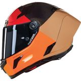 Nolan X-804 Rs Blocco 349 Karbon Kapalı Kask - M - Siyah