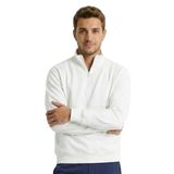 Nolan Zip Neck Erkek Beyaz Günlük Stil Sweatshirt 26YE0004-KBYZ