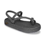 Nomadic Republic Hawaii Platform Kadın Halat Sandalet - Gri