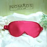 Nomads Felt İpek Uyku Maskesi Göz Bandı | Fuşya