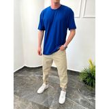 Nomarc Düz Kesim Basic P.Mavisi Tshirt - Parlament Mavisi