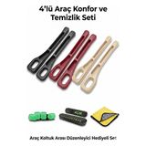 Nomikase Araç Aksesuar Seti - Çok Fonksiyonlu Düzenleyici ve Temizlik Ürünleri - Siyah - 1 Adet - Seçenek 1