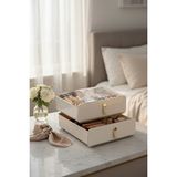 Nomikase Çekmeceli Çok Bölmeli Takı ve Kozmetik Düzenleyici Kutusu - Siyah - 1 Adet - Seçenek 1