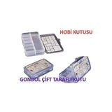 Nomikase Iki Katlı Hobi ve Takı Kutusu, Çok Amaçlı Saklama Çözümü - Siyah - 1 Adet - Seçenek 1