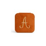 Nomikase Kişiye Özel Harfli Seyahat Takı Kutusu, Aynalı Kadife Jewelry Box - Siyah - 1 Adet - Seçenek 1