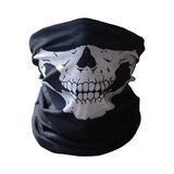 Nomikase Motorcu Boyunluk Baf Buff Bandana, Çok Amaçlı ve Rahat Tasarım - Siyah - 1 Adet - Seçenek 1