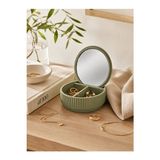 Nomikase Olive Green Lumi Kanallı Makyaj ve Takı Aynası - Çok Fonksiyonlu ve Modern - Siyah - 1 Adet - Seçenek 1