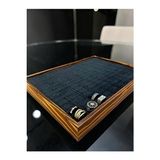 Nomikase Sağlam Ahşap Takı Organizer - 140 Yüzük Tablası ve Kalın Çerçeve - Siyah - 1 Adet - Seçenek 1