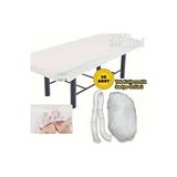 Nomikase Tek Kullanımlık Sedye Örtüsü, Hijyenik ve Ekonomik Çözüm - Siyah - 100 x 100 cm