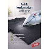 Nomikase Yanmaz Teflon Ütü Altlığı ile Güvenli ve Kaygan Ütüleme - Siyah - Seçenek 1