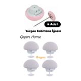 Nomikase Yorgan ve Battaniye Sabitleme Iğnesi, Mantar Şekilli Set - Siyah - Seçenek 1