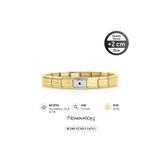 NOMİNATİON Italy Composable Klasik Gold Çelik Bileklik Ve Altın Nazar Boncuğu
