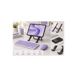Nomker iPad Air 13''inç 6. Nesil (2024) Uyumlu Ergonomik Tablet Çalışma Seti Stand+Klavye+Mouse