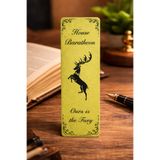 NOMOTHETIC Game of Thrones House Baratheon Kabartmalı Kitap Ayracı | Bookmark