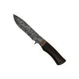 Nomothetic Sterling Kamp Avcı Balıkçı Damascus Kılıflı 29Cm Bıçak