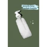 NoMoWa Köpük Sabunluk Yedek Pompa Başlık – Beyaz | 700 ml Uyumlu Köpük Pompası