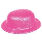 Noname Pembe Renk Simli Melon Yuvarlak Parti Şapkası 24X26 Cm