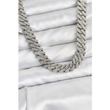 Noname Pirinç Cuba Chain Gurmet Model Kolye