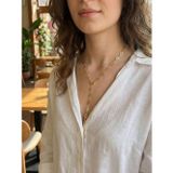 Noname Pirinç Gold Renk Yıldızlı Kadın Y Kolye