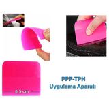 Noname Ppf/Tph Silikon Çekçek Ragle Cam Filmi Çekme Uygulama Aparatı Pembe 6X7.5Cm