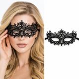 Noname Siyah Dantel Venedik Maskesi Kadın – Zarif Parti &Amp; Balo Maskesi 6 No