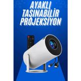 Noname Taşınabilir Projeksiyon Ayaklı Projektör Android Uyumlu Hdmı Girişli