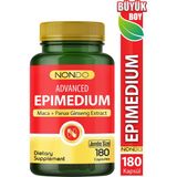 Nondo Advanced Epimedyum 180 Kapsül (3 Aylık Kullanım) Yetişkinler İçin Besin Takviyesi
