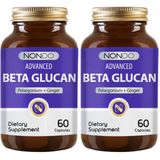 Nondo Beta Glukan 60 Kapsül (Beta Glucan Reishi Mantarı Afrika Sardunyası Zencefil Çörek Otu) (2 paketi)