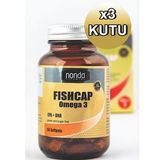 Nondo Fishcap Omega-3 3x50 Kapsül Balık Yağı