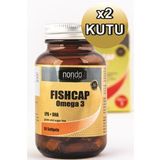 Nondo FISHCAP Omega 3 Balık Yağı EPA + DHA 50 Softgel 2 Adet