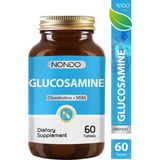 Nondo Glukozamin 60 Tablet Glucosamine Kondrotin Metil Sulfonil Metan MSM Kas Eklem İçin Bitkisel Gıda Takviyesi
