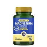 Nondo Magnezyum Kompleks 180 Tablet 250 mg 4 Form, Sitrat, Taurat, Malat, Bisglisinat, B6 Vitamini