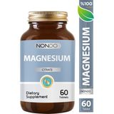 Nondo Magnezyum Sitrat 60 Tablet Türkiye Menşeli Takviye Edici Gıda İçerik: Polivinilpırolidon