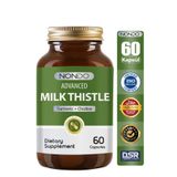 Nondo Milk Thistle 60 Kapsül Deve Dikeni Enginar Slibin Kolin Karahindiba Zerdeçal Detoks
