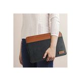 Nondress Casedress Siyah Mıknatıslı Keçe Laptop Ve Evrak Çantası 15.6 Inç