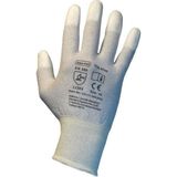 Nonstat Antistatik Esd Parmak Uç Boyalı Eldiven (10 Çift) - Gri
