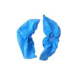 Nonwoven Spunbond Tela Yıkanabilir Mavi Galoş 100 Adet