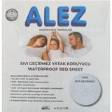 Nonwoven Teknoloji Tek Kişilik Sıvı Geçirmez Yatak Koruyucu Alez - 100 x 200 cm - Beyaz
