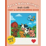 Noodle & Scribble, My First Pets & Baby Animals: A Sweet and Simple Coloring Book for Kids Ages 2–5 (Noodle & Scribble: Coloring Book Collection)