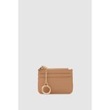 Nook Fermuarlı Charm Kartlık Camel